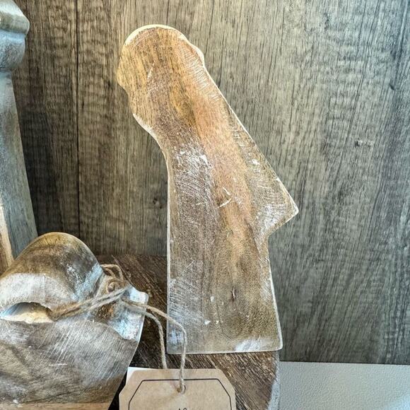 Rustic Nativity Set Christmas Home Decor FAST SHIP NEW - Picture 3 of 8